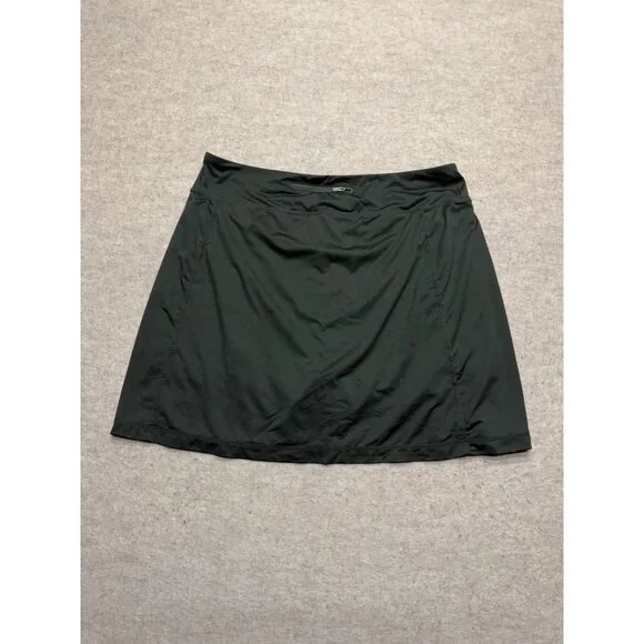 J.Jill Fit Green Fit A-Line Knit Activewear Skort Stretch Athletic Comfort 1X - Picture 2 of 7